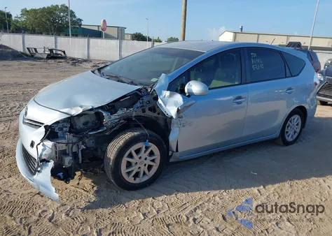 2013 Toyota Prius V Five/Three/Two из США, поврежденный, VIN JTDZN3EU4D3260203